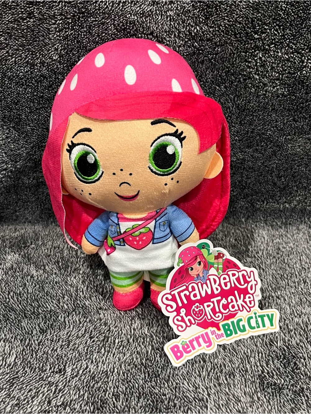 Strawberry Shortcake from the "Berry in the Big City" series plush doll